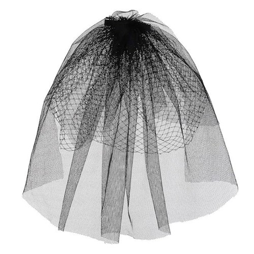 Mesh birdcage bridal veil - birdcage,