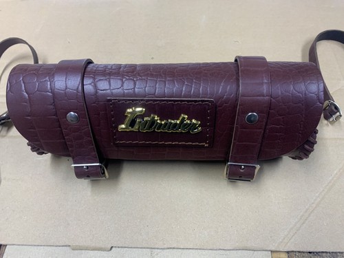 Real leather pouch tool - leather, roll