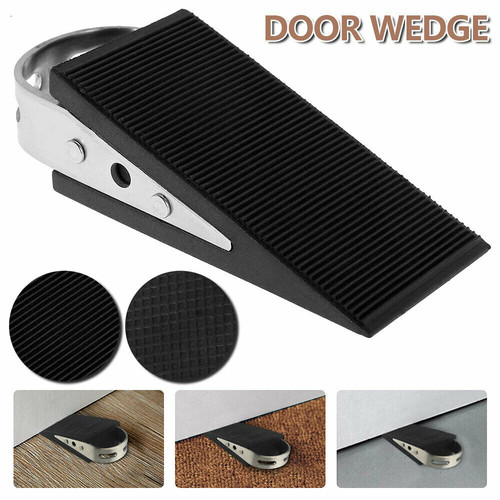Door wedge rubber heavy duty - rubber,