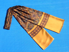 Vintage Ascot Gentlemens Cravat Scarf Dapper Mod Scooter Indie Goodwood Races