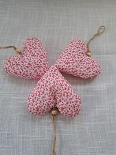  Fabric Hanging Hearts