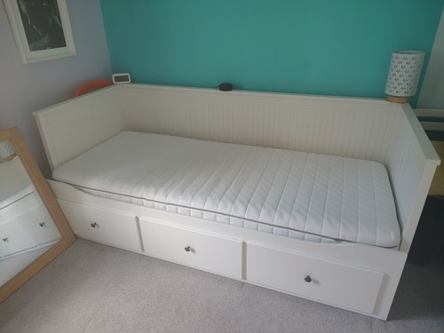 Ikea hemnes daybed frame white - daybed,