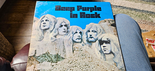 Deep purple rock - purple, uk