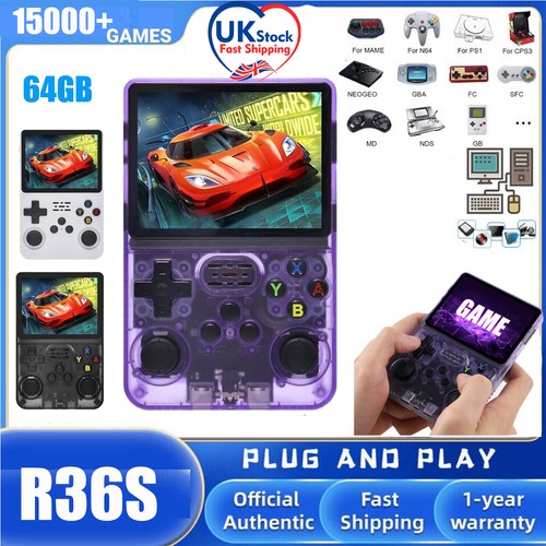 R36s retro handheld console - handheld,