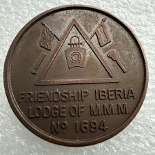 Iberia Masonic Token -