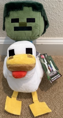 Mattel minecraft plush - minecraft,