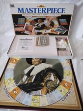 Vintage 1987 Masterpiece Art Auction Game Parker Brothers Complete Good