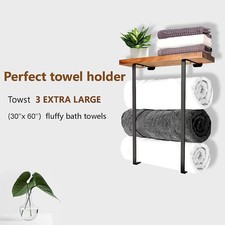 Bathroom Towel Storage Rack