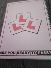 Driving instructor A4 Manual lesson Planner and presenter for Adi's & PDI's