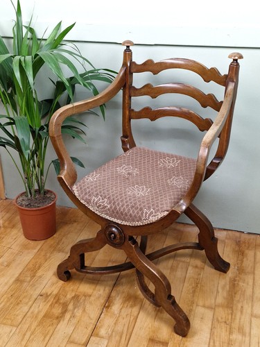 Vintage unusual shaped - vintage, walnut