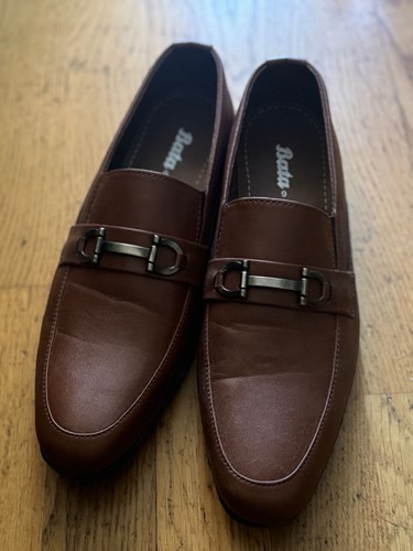 Men brown bit loafers - bit,