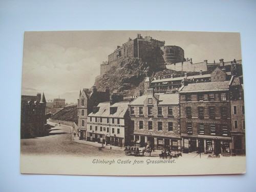 Edinburgh postcard castle - edinburgh,