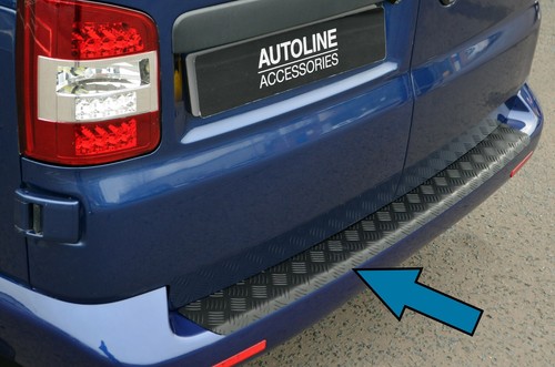 Black anodised rear - anodised, bumper