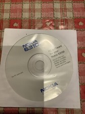 vintage mobile phone, Nokia 6310i, software CD