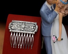 Antique Silver Art Deco Hair