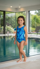 Turbo Girls Swimsuit Size 3