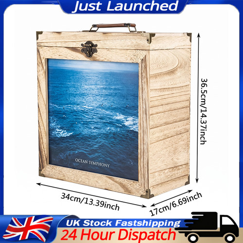 Wooden album collector - wooden, cd