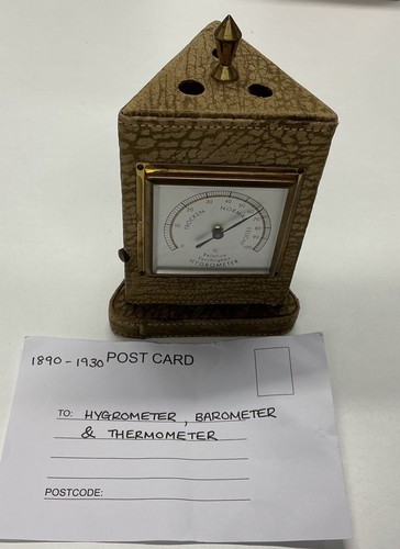 Vintage hygrometer barometer - vintage,