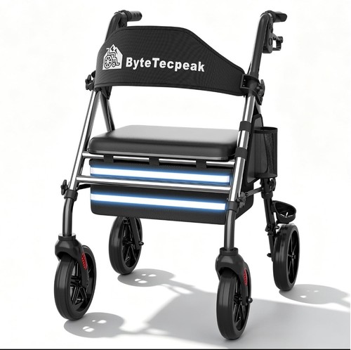 Homland folding rollator with - rollator,