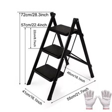 3 Step Ladder Folding Heavy
