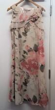 Women's Pink and Grey Dress