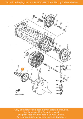 Yamaha washer lock - yamaha,