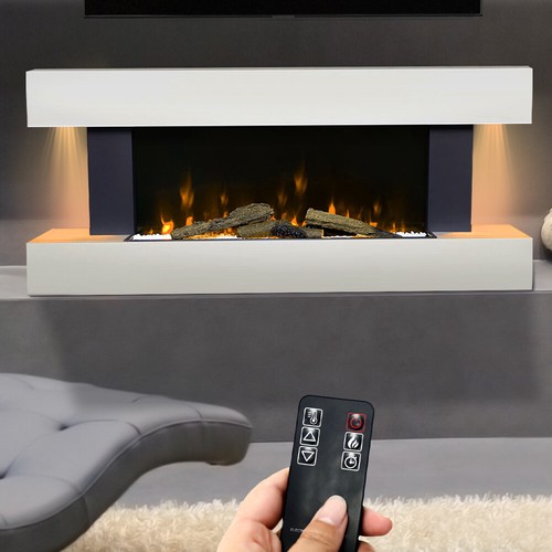 Fireplace white suite - fireplace,