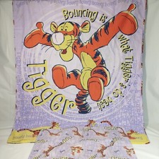 Tigger Cot Toddler Duvet Cover 92x112cm & Pillow Case 60x35cm Winnie The Pooh