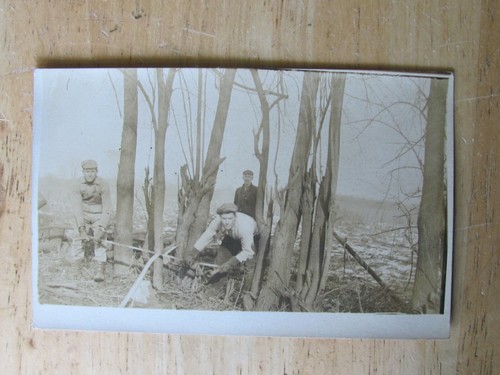 Photo postcard man - postcard, 2