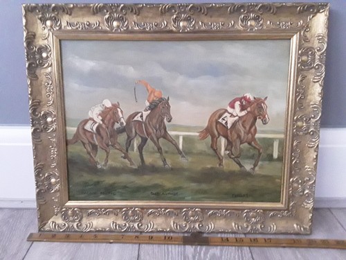 Horse racing painting - , dubai