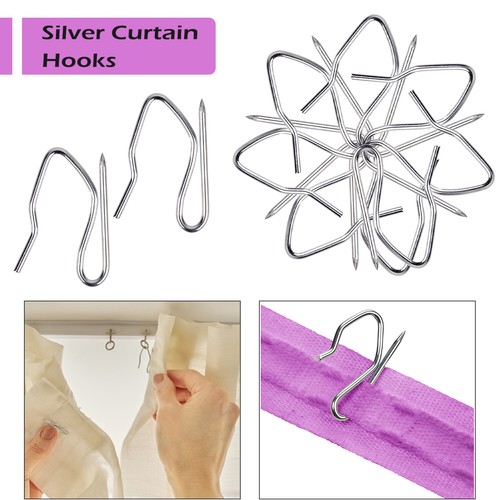 Curtain hooks metal - hooks,
