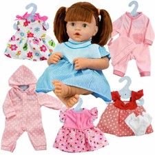 Baby Doll Set of 6 Outfits for