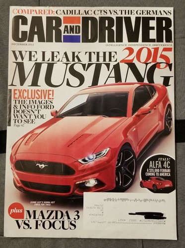 Car and driver december 2013 - and,