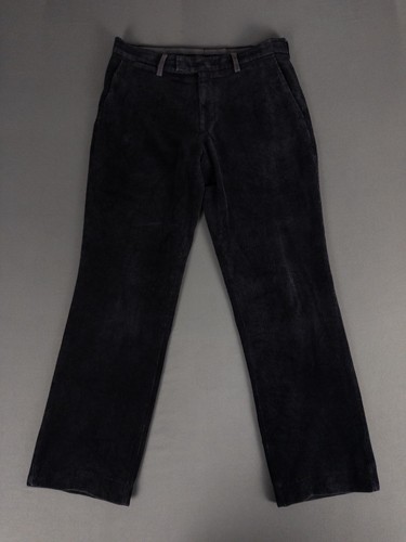 Melka black corduroy trousers - melka,