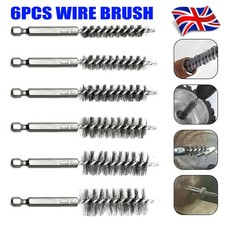 6Pcs Steel Wire Brush Drill