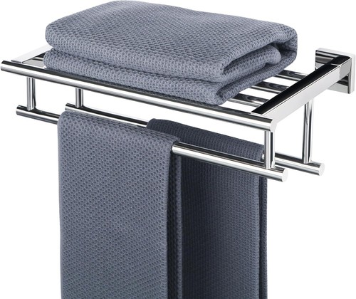 40cm chrome bathroom - chrome, towel