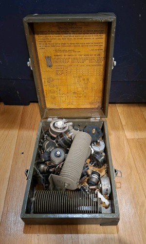 Vintage military wooden case - vintage,