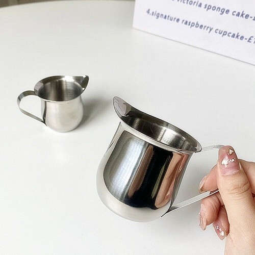 8oz stainless steel milk jug - milk,