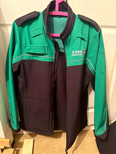 John ambulance green black - john, green/black
