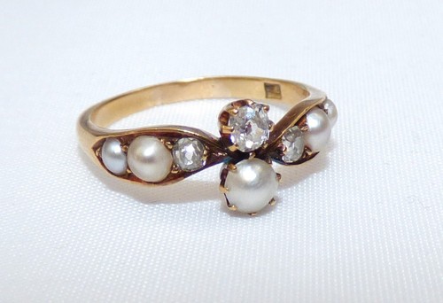 Antique victorian 18ct gold - antique,