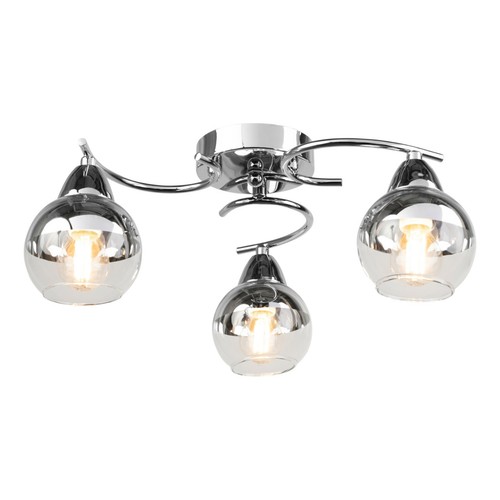 Ceiling light astro - chrome, 3
