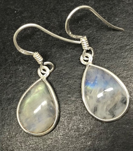 Rainbow moonstone pear drop