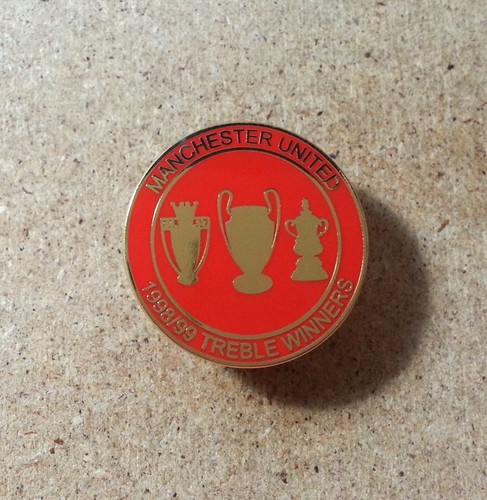 Manchester united rare treble - manchester,