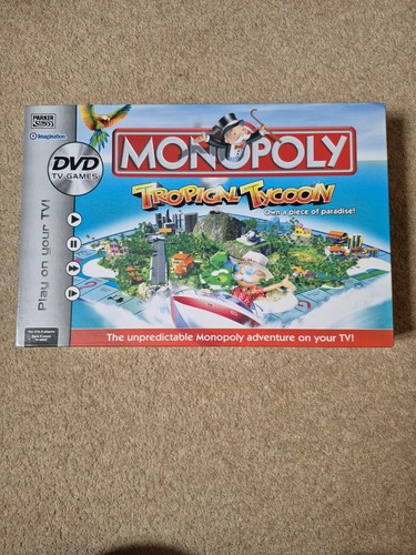 Monopoly tropical tycoon board - monopoly,