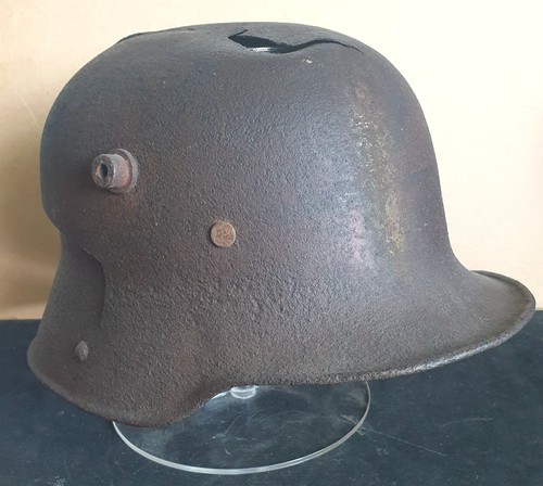 Ww1 german trench recovered - ww1,