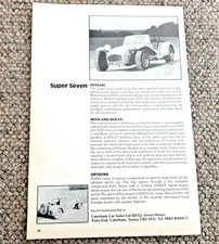 CATERHAM SUPER SEVEN 7 -