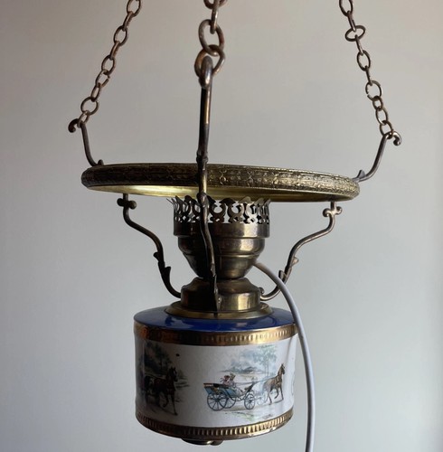 Vintage brass ceramic - vintage,
