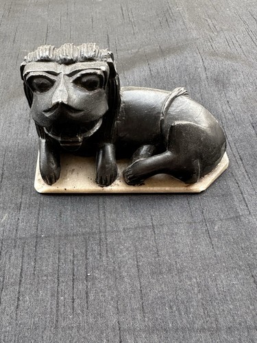 Vintage carved stone foo - carved, /