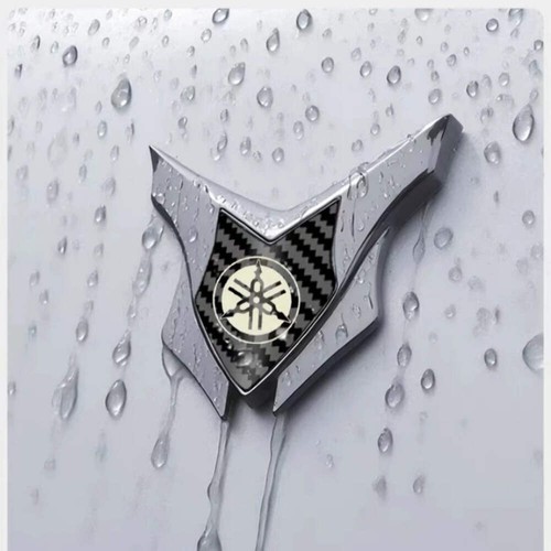 Yamaha front emblem metal - emblem,