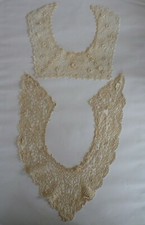 Vintage Antique Beige Lace